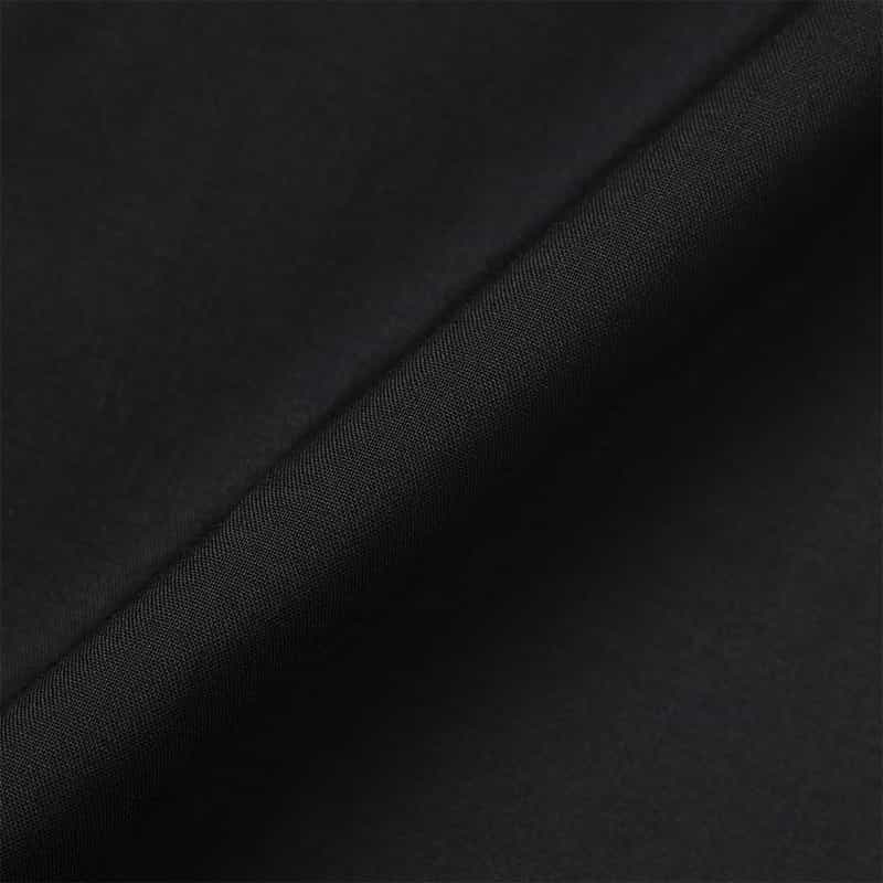 OVERCOAT OVERCOAT＜オーバーコート＞ フード付きウールシャツ BLACK