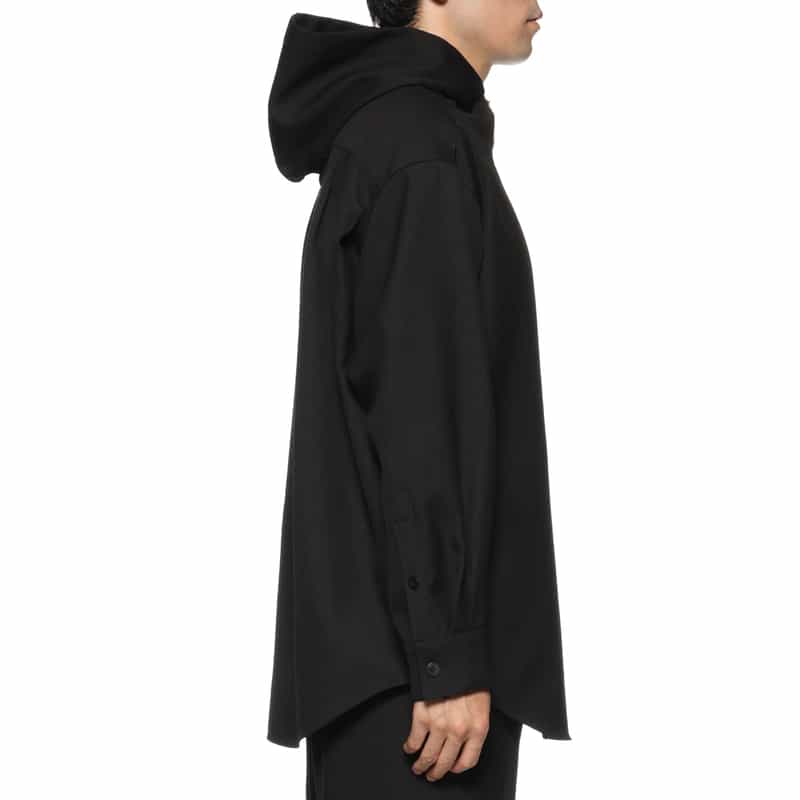 OVERCOAT OVERCOAT＜オーバーコート＞ バーニーズ　ニューヨーク限定ジップアップパーカー BLACK