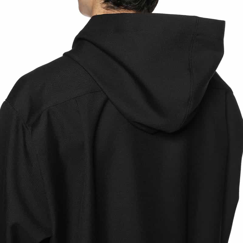 OVERCOAT OVERCOAT＜オーバーコート＞ バーニーズ　ニューヨーク限定ジップアップパーカー BLACK