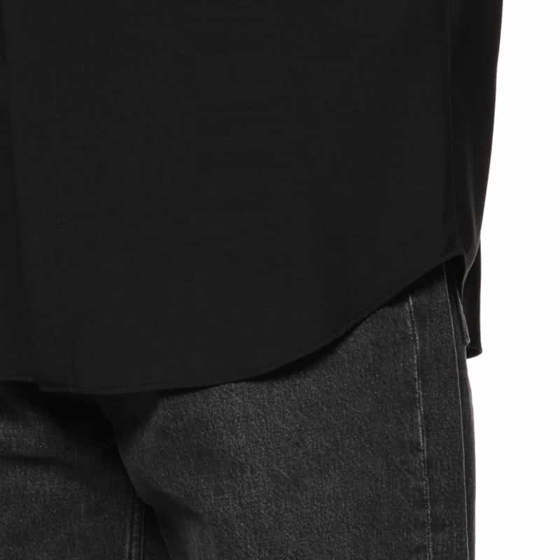 OVERCOAT OVERCOAT＜オーバーコート＞ ウールシャツ BLACK