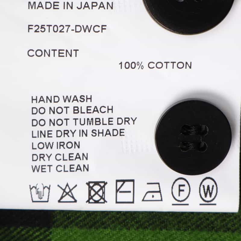 OVERCOAT OVERCOAT＜オーバーコート＞ フランネル素材カジュアルシャツ GREEN