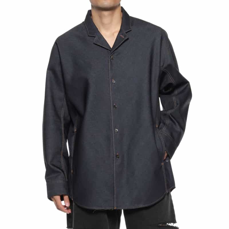 OVERCOAT OVERCOAT＜オーバーコート＞ デニムシャツジャケット NAVY