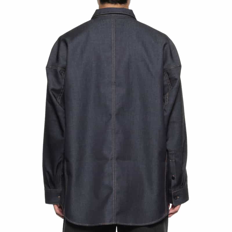 OVERCOAT OVERCOAT＜オーバーコート＞ デニムシャツジャケット NAVY