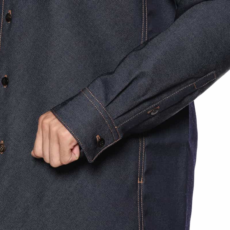 OVERCOAT OVERCOAT＜オーバーコート＞ デニムシャツジャケット NAVY