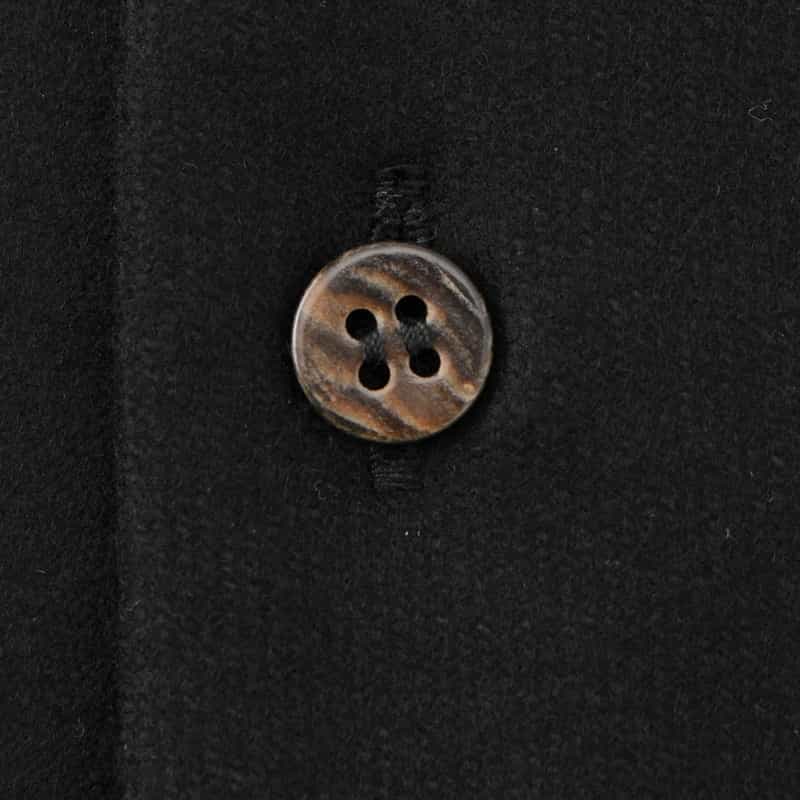 OVERCOAT OVERCOAT＜オーバーコート＞ ウールフランネル素材シャツジャケット BLACK