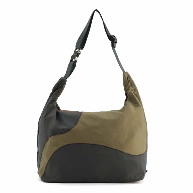 ARCS LONDON バイカラー スリングバッグ GRAY