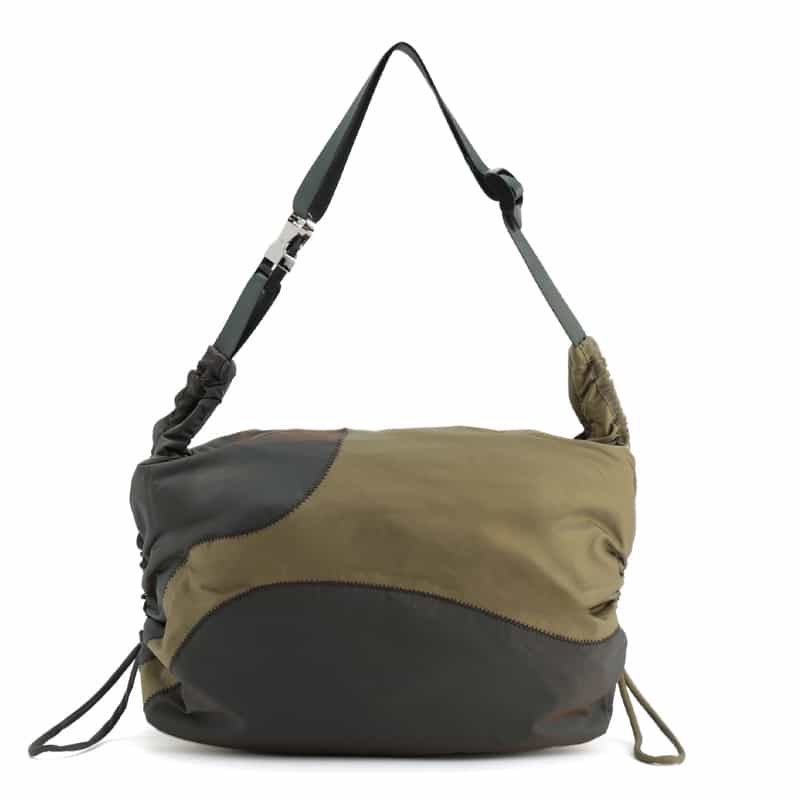 ARCS LONDON バイカラー スリングバッグ GRAY