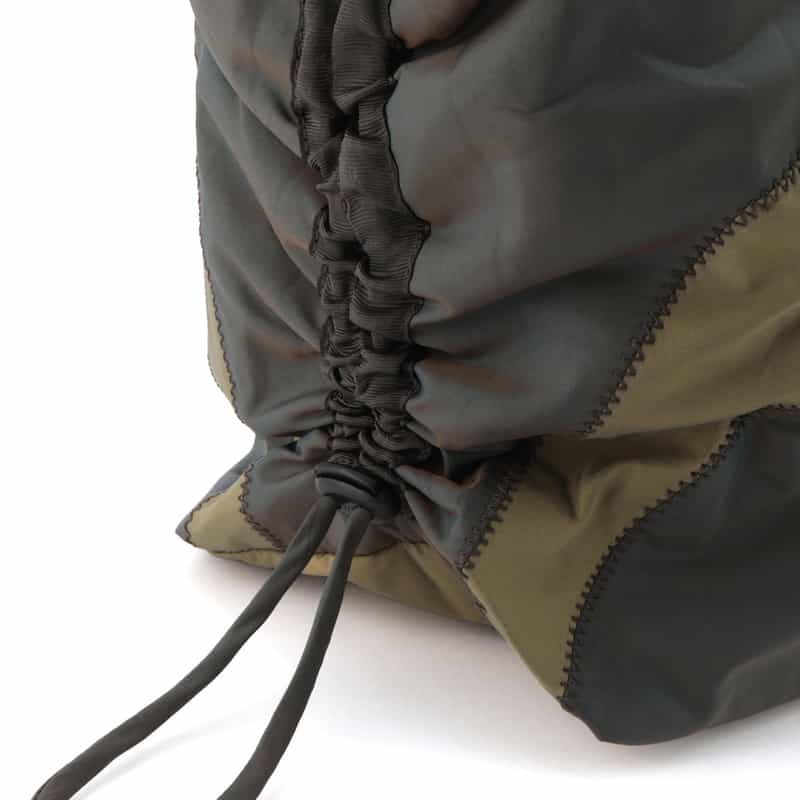 ARCS LONDON バイカラー スリングバッグ GRAY