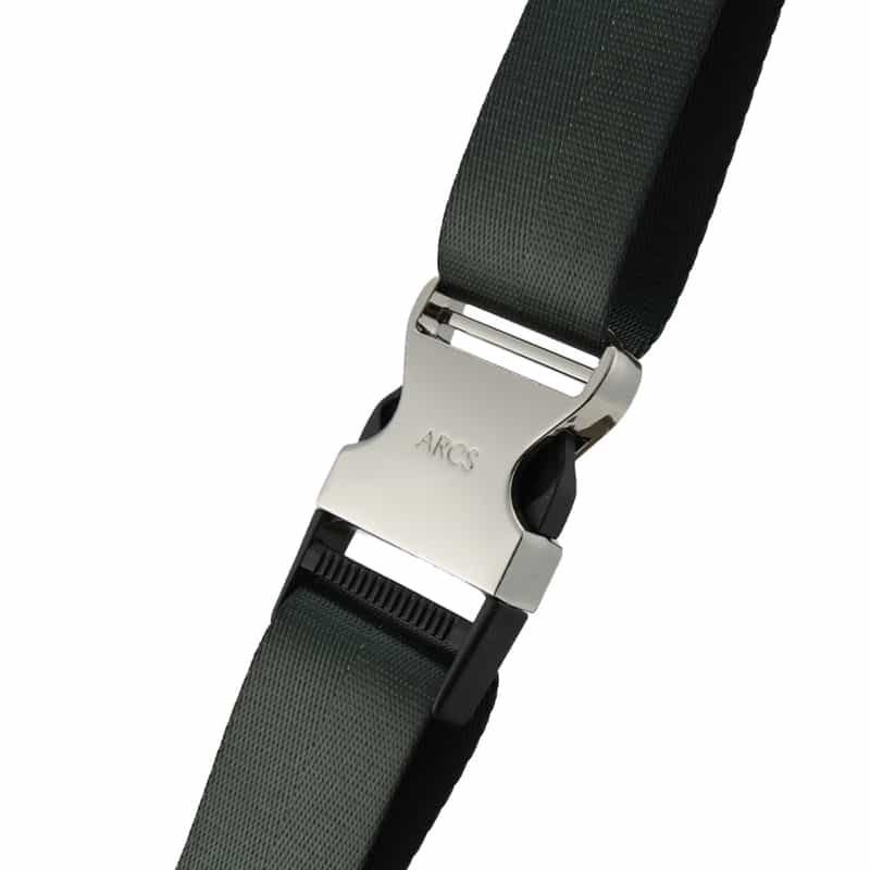 ARCS LONDON バイカラー スリングバッグ GRAY