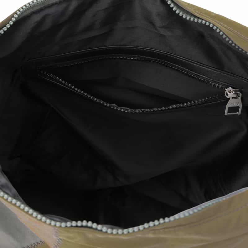 ARCS LONDON バイカラー スリングバッグ GRAY