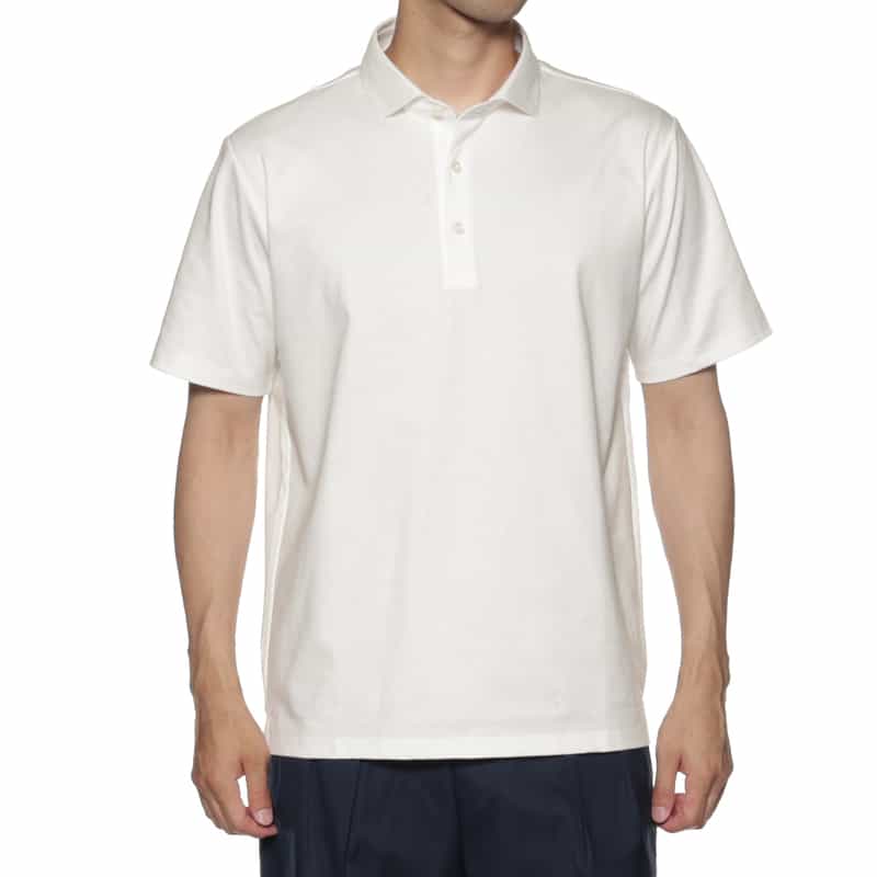 BARNEYS NEW YORK ポロシャツ WHITE