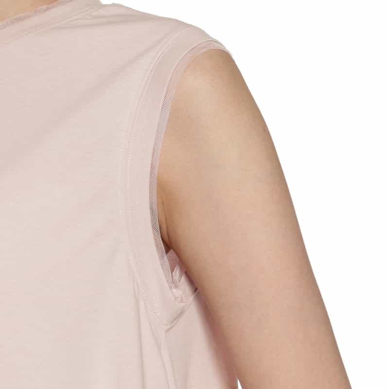 BARNEYS NEW YORK ウォッシャブル チュールデザイン マキシドレス PINK