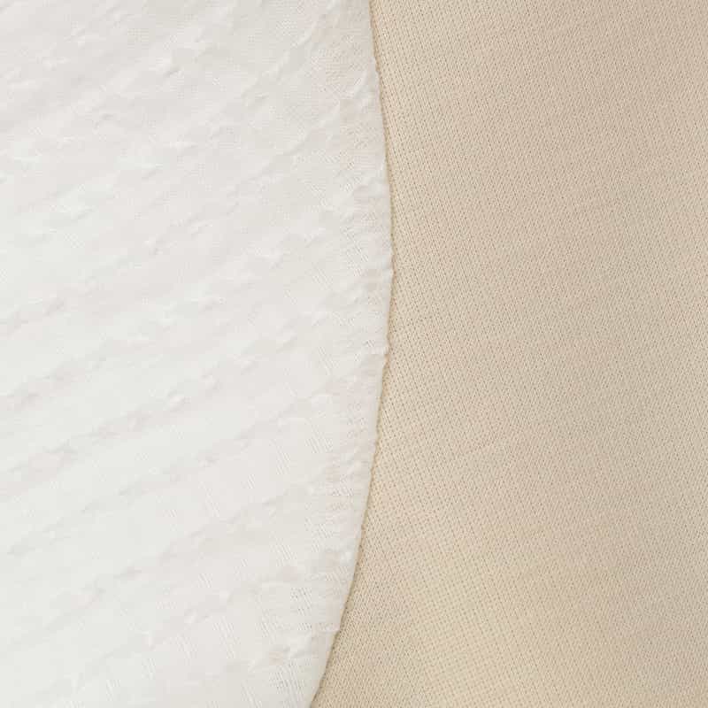 BARNEYS NEW YORK ウォッシャブル コンビネーションカットソードレス BEIGE