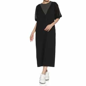 ウォッシャブル コンビネーションカットソードレス