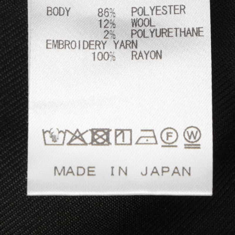 NEEDLES NEEDLES<ニードルズ> 襟付きカットソー BLACK