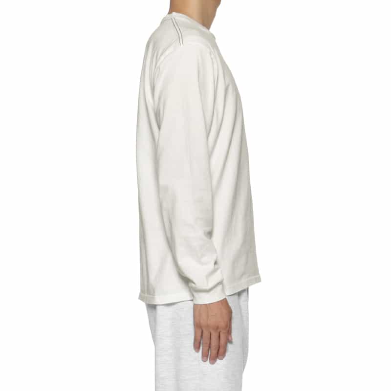 NEEDLES NEEDLES＜ニードルズ＞ 刺繍入りポケットTシャツ WHITE