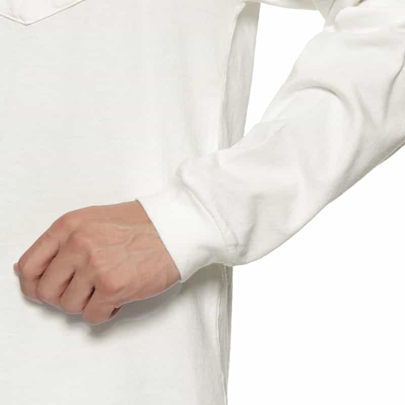 NEEDLES NEEDLES＜ニードルズ＞ 刺繍入りポケットTシャツ WHITE