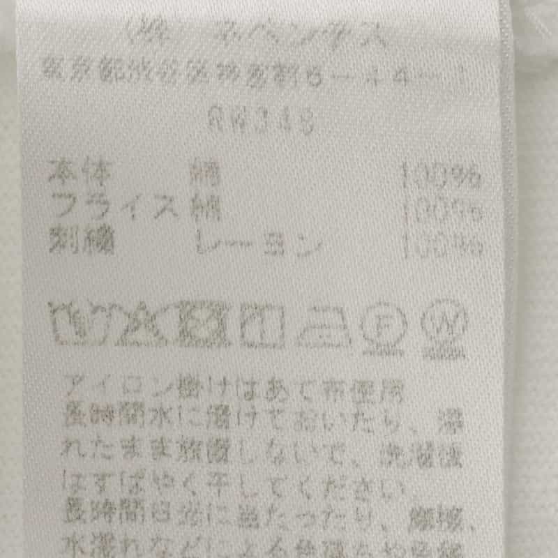 NEEDLES NEEDLES＜ニードルズ＞ 刺繍入りポケットTシャツ WHITE