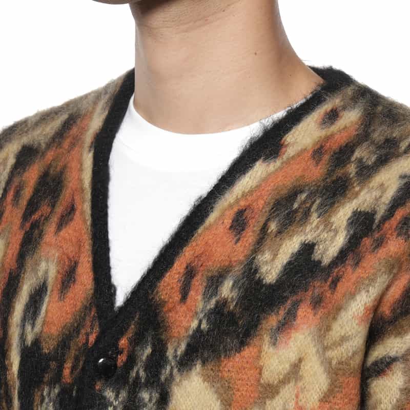 NEEDLES NEEDLES<ニードルズ> モヘヤニットカーディガン MULTI COLOR