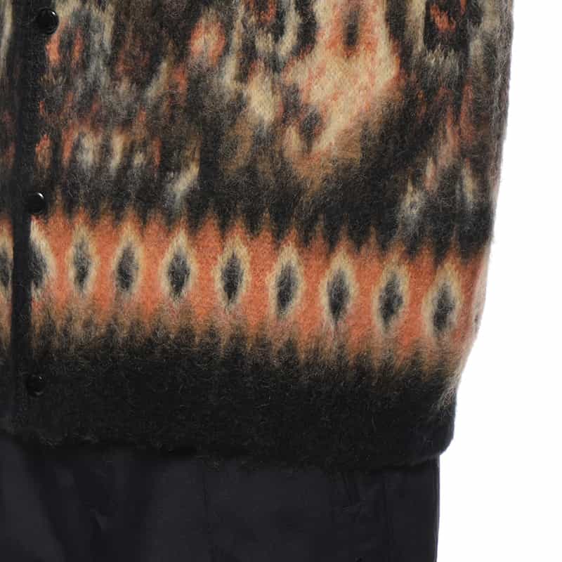 NEEDLES NEEDLES<ニードルズ> モヘヤニットカーディガン MULTI COLOR