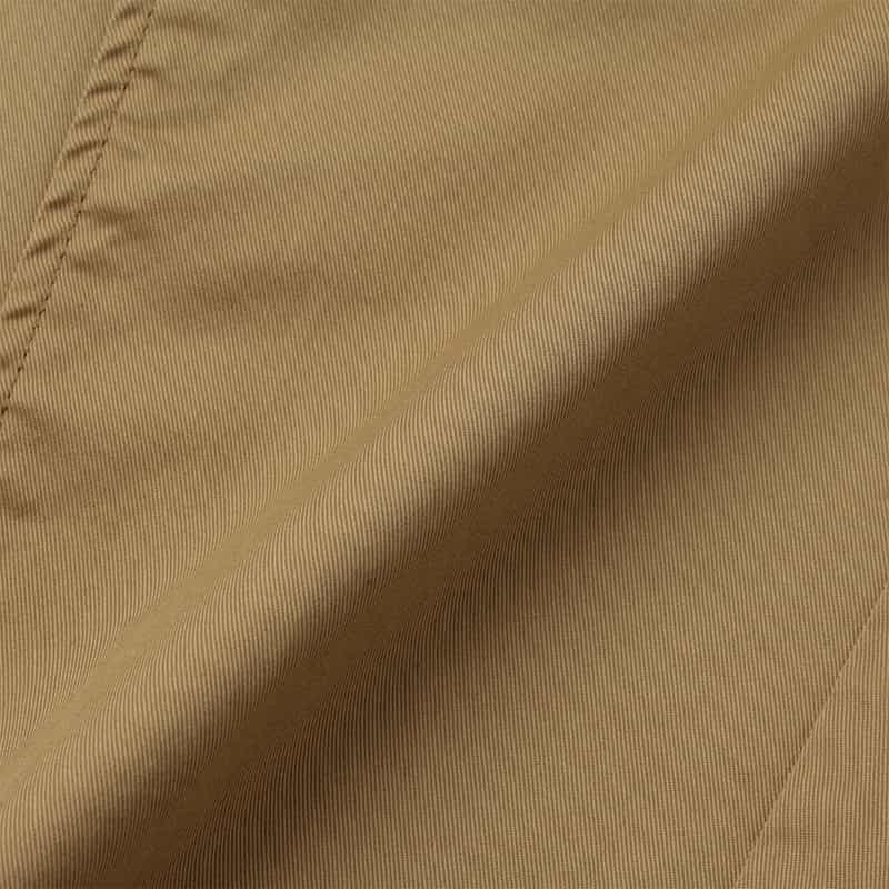 BARNEYS NEW YORK ウォッシャブル ワイドシルエットチノパンツ CAMEL