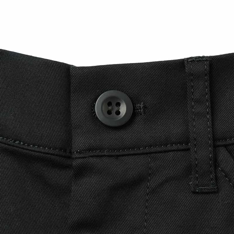 BARNEYS NEW YORK ウォッシャブル ワイドシルエットチノパンツ DARK NAVY