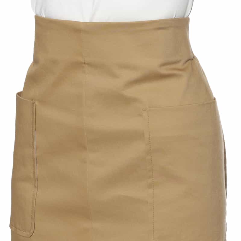 BARNEYS NEW YORK ウォッシャブル チノタイトスカート CAMEL