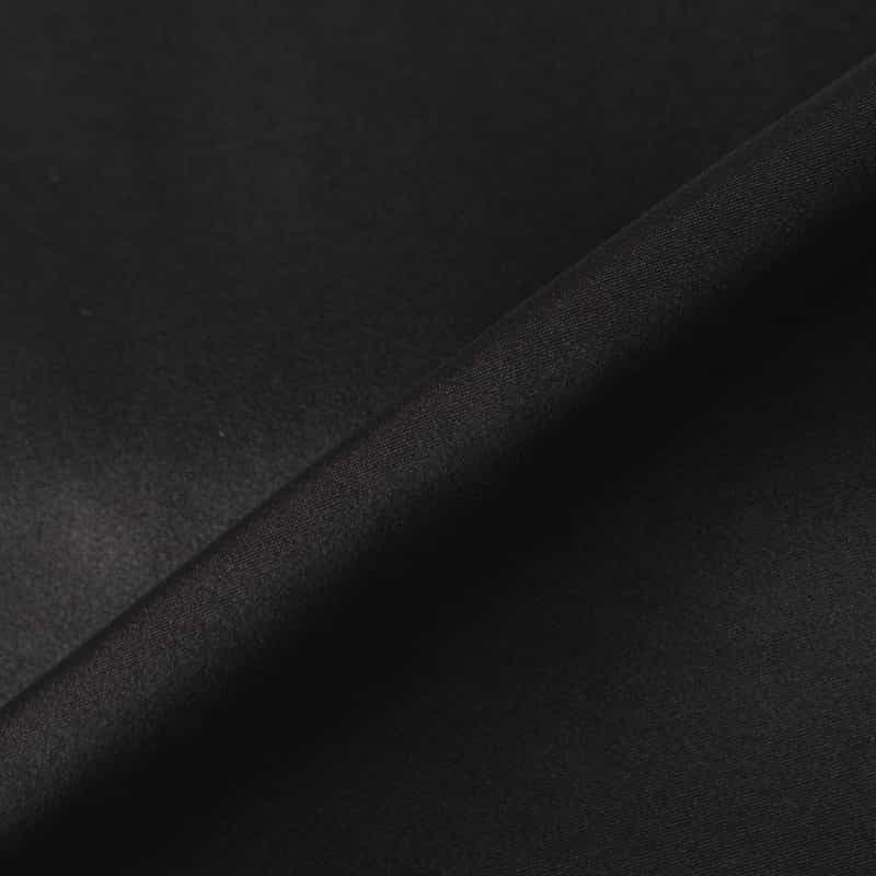 BARNEYS NEW YORK ウォッシャブル サテン素材マーメイドスカート BLACK