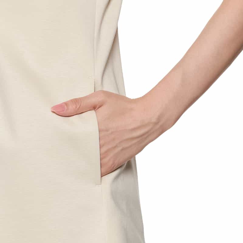 BARNEYS NEW YORK セットアップ ウォッシャブル ノースリーブベスト BEIGE