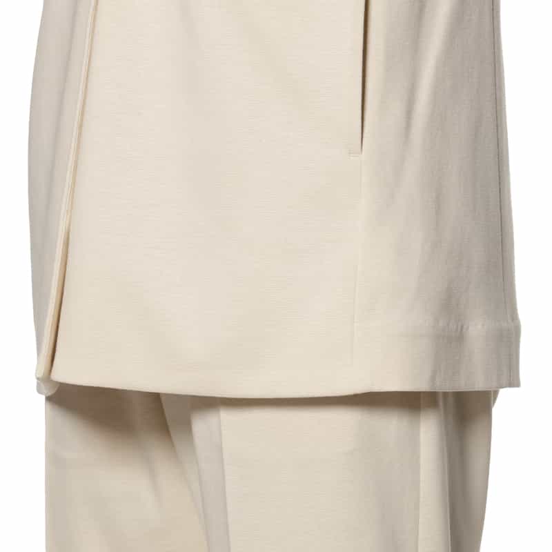 BARNEYS NEW YORK セットアップ ウォッシャブル ノースリーブベスト BEIGE