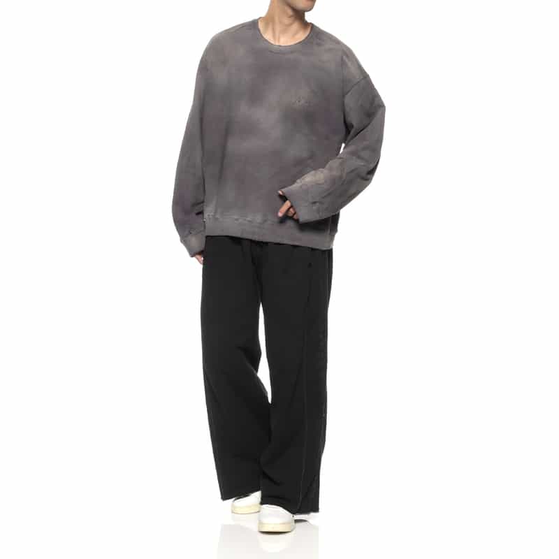 ANCELLM ANCELLM<アンセルム> スウェットプルオーバー DARK GRAY