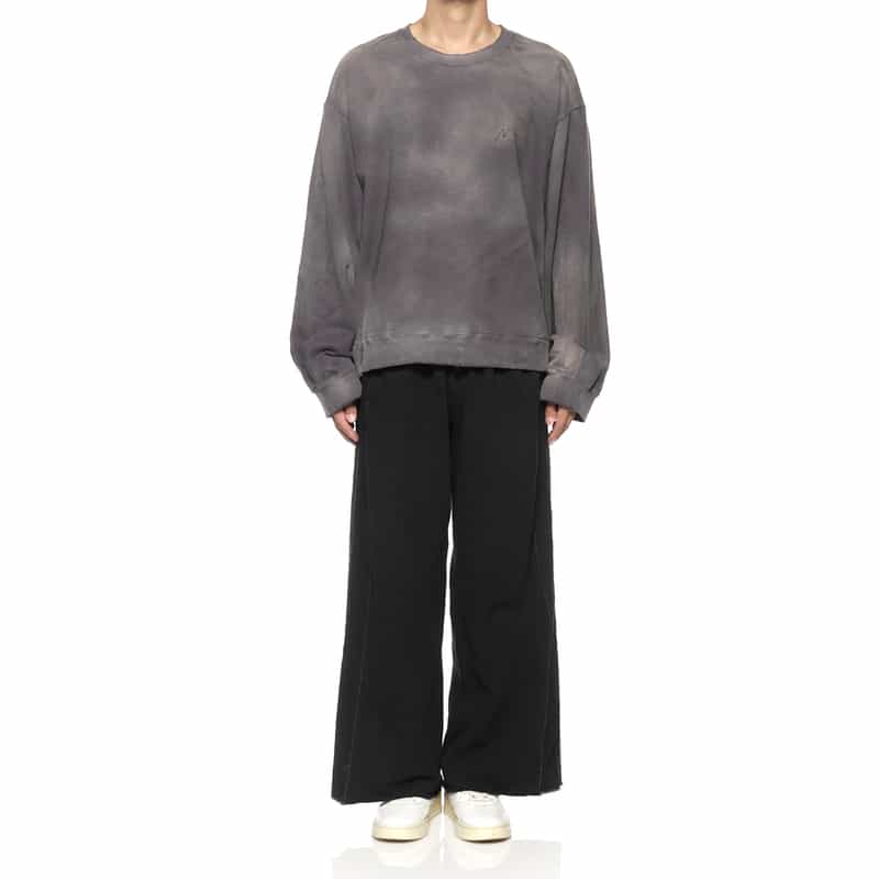 ANCELLM ANCELLM<アンセルム> スウェットプルオーバー DARK GRAY