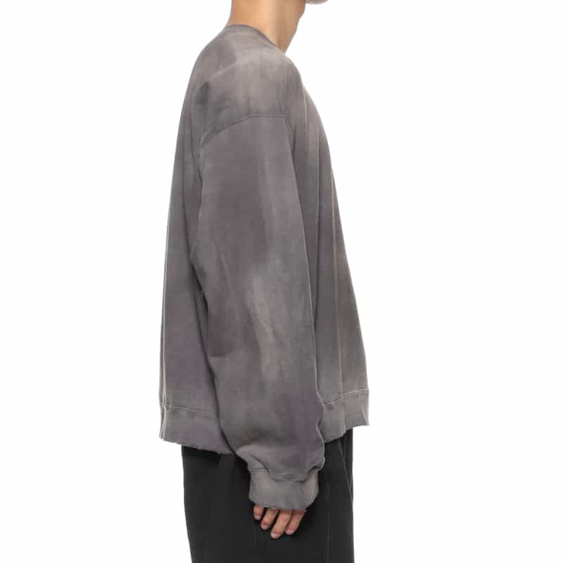 ANCELLM ANCELLM<アンセルム> スウェットプルオーバー DARK GRAY