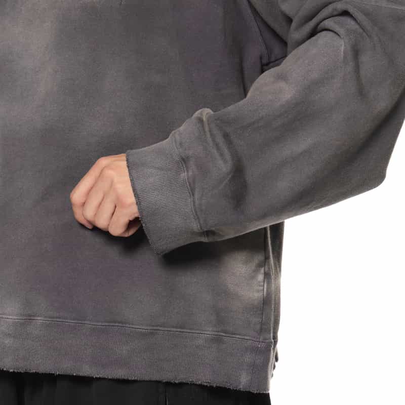 ANCELLM ANCELLM<アンセルム> スウェットプルオーバー DARK GRAY