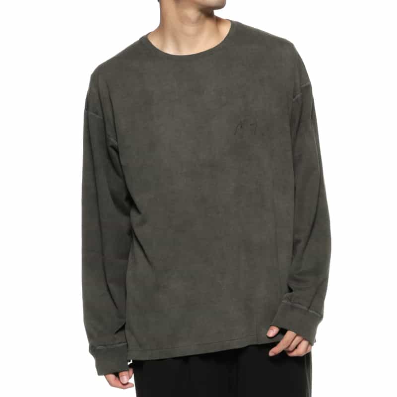 ANCELLM ANCELLM＜アンセルム＞ クルーネックTシャツ BLACK