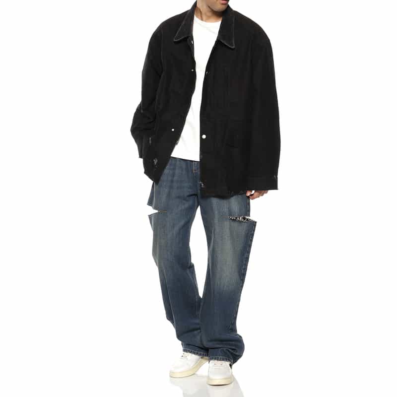 ANCELLM ANCELLM＜アンセルム＞ ワークジャケット BLACK