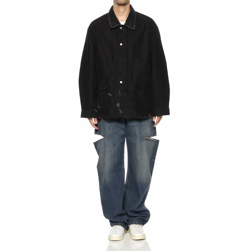 ANCELLM ANCELLM＜アンセルム＞ ワークジャケット BLACK