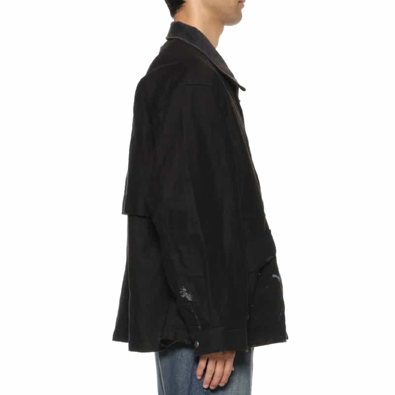 ANCELLM ANCELLM＜アンセルム＞ ワークジャケット BLACK