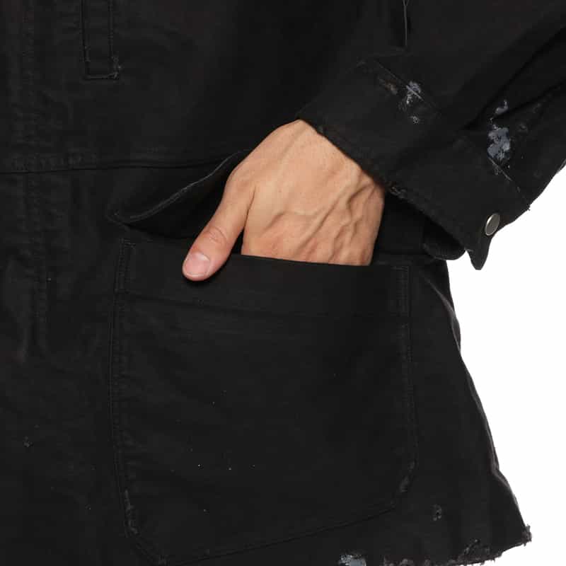 ANCELLM ANCELLM＜アンセルム＞ ワークジャケット BLACK