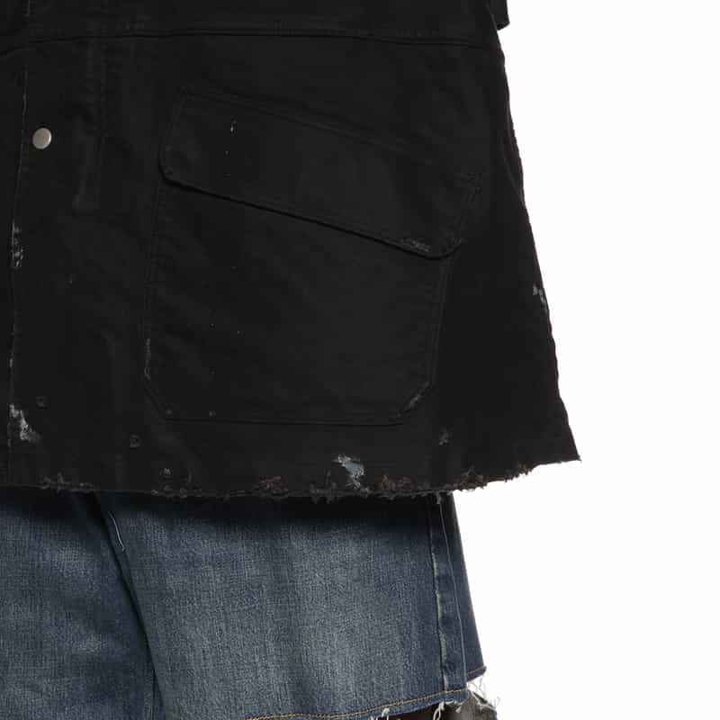 ANCELLM ANCELLM＜アンセルム＞ ワークジャケット BLACK