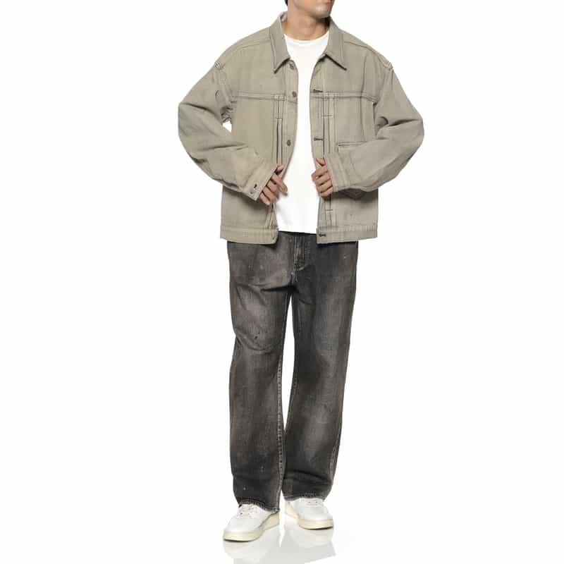 ANCELLM ANCELLM＜アンセルム＞ デニムジャケット BROWN