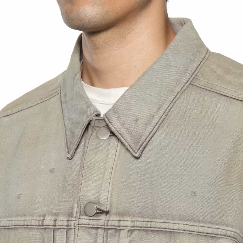 ANCELLM ANCELLM＜アンセルム＞ デニムジャケット BROWN