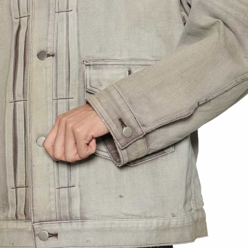 ANCELLM ANCELLM＜アンセルム＞ デニムジャケット BROWN