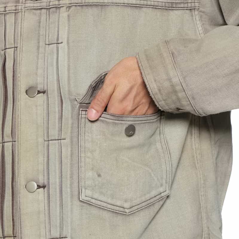 ANCELLM ANCELLM＜アンセルム＞ デニムジャケット BROWN