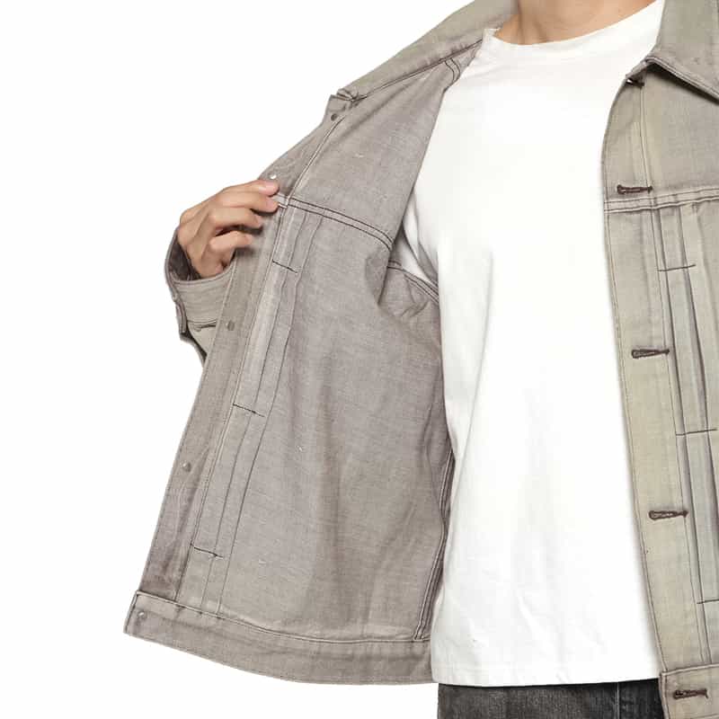 ANCELLM ANCELLM＜アンセルム＞ デニムジャケット BROWN