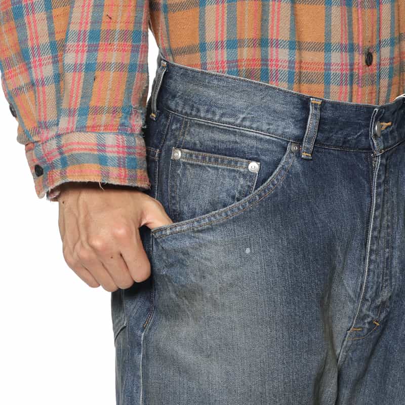 ANCELLM ANCELLM＜アンセルム＞ デニムパンツ INDIGO