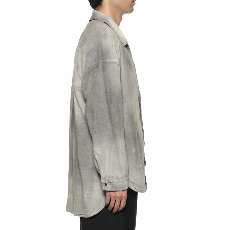 ANCELLM ANCELLM＜アンセルム＞ カジュアルシャツ BLACK