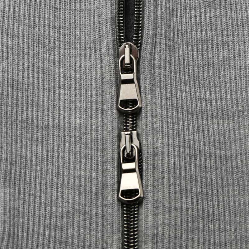 FRADI FRADI＜フラディ＞ フード付ストライプ柄ジャケット GRAY