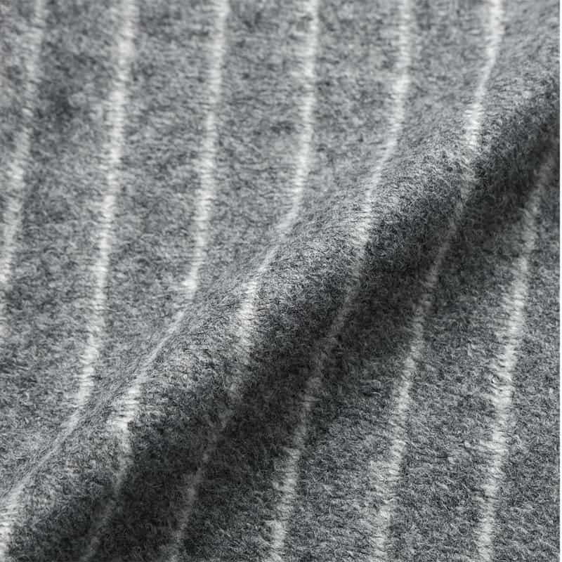 FRADI FRADI＜フラディ＞ フード付ストライプ柄ジャケット GRAY