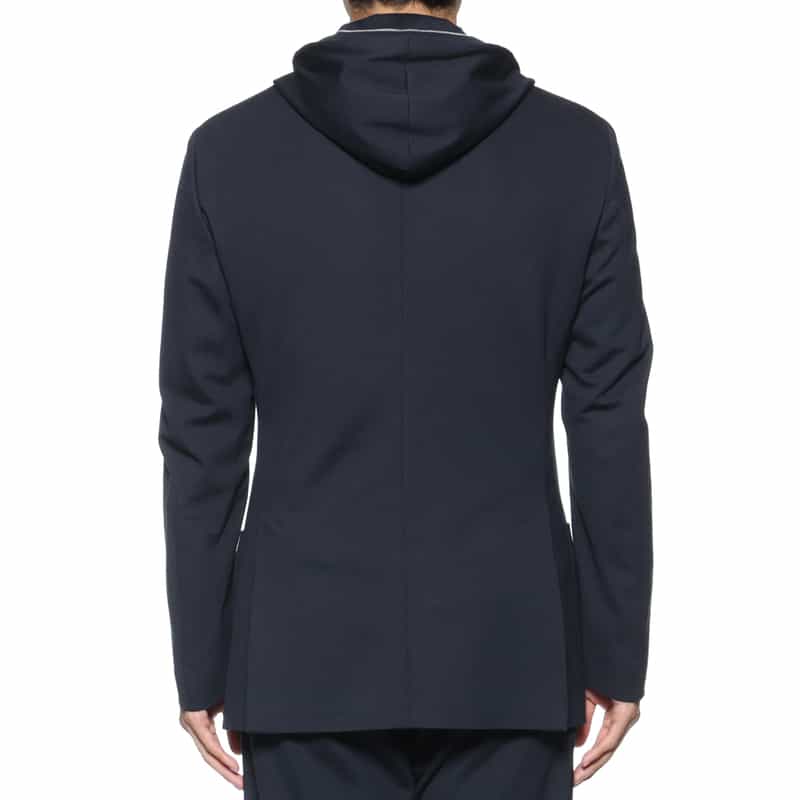 FRADI FRADI＜フラディ＞ セットアップ フード付ジャージージャケット NAVY